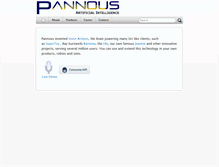 Tablet Screenshot of pannous.info